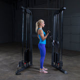 Body Solid Powerline Functional Trainer PFT100 Body Solid Home Gym, Small; Single stack or a-frame double stack (functional trainer). 5 functions or less PFT100_IMG_8938