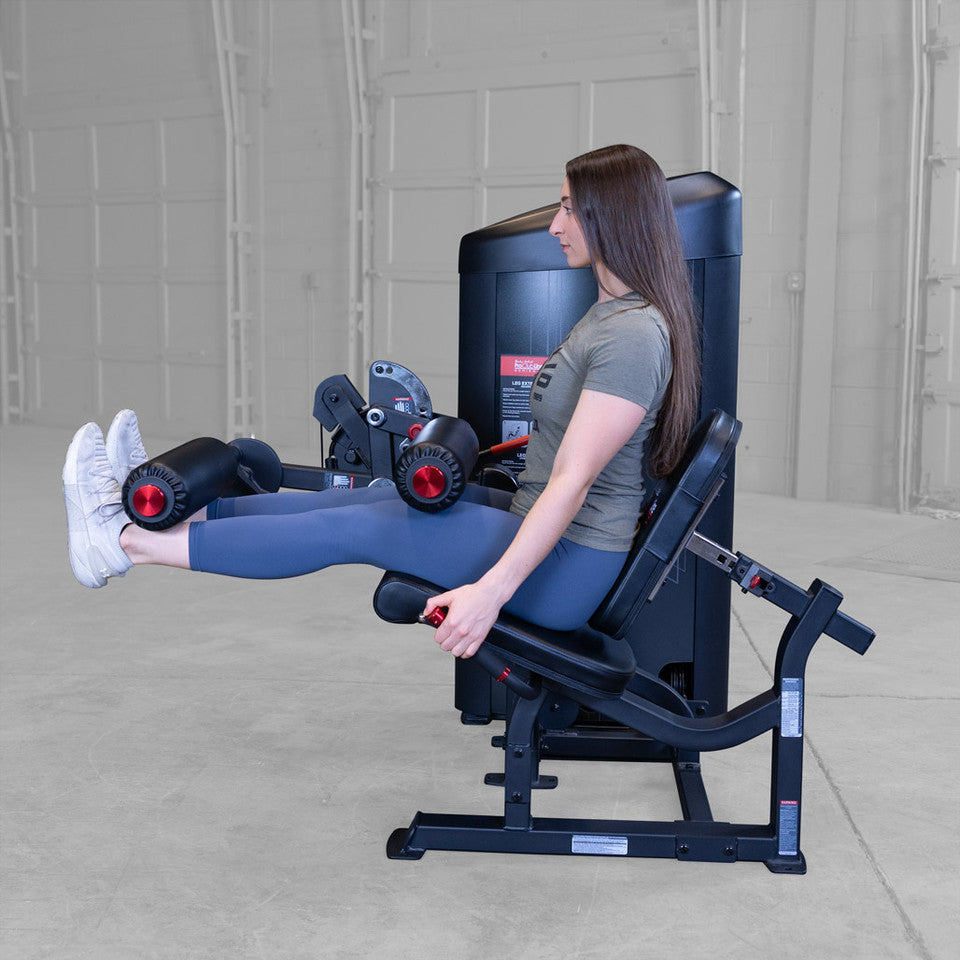 S2LECX Series 2 Leg Curl and Extension Body Solid Selectorized, single stack, assembly required S2LEC-0O2A6922-Cutfade-1028__07849.1749505995