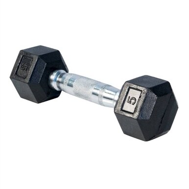 Rubber Hex Dumbbells