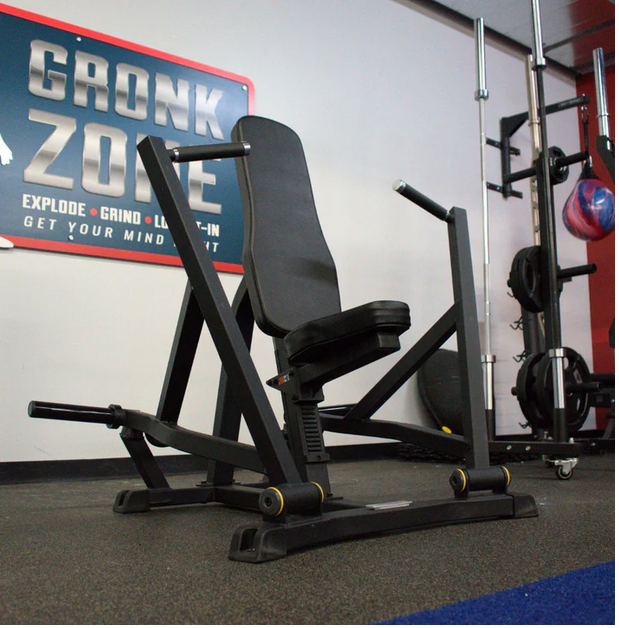 Gronk Fitness Seated Chest Press - Plate Loaded Gronk Fitness Products Selectorized, single stack, MTS, Hammer, assembled Screenshot2024-04-29at17-26-17GronkFitnessSeatedChestPress-PlateLoaded