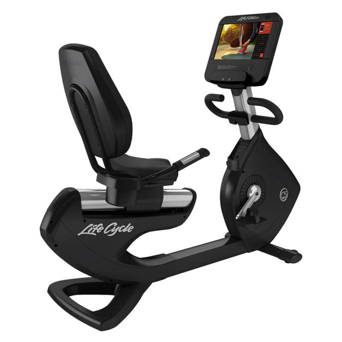 Elevation Series Lifecycle Recumbent Exercise Bike Life Fitness Bike; Recumbent Untitleddesign_86