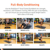 Elivate Body Sport Vinyl Dumbbells Elivate Variant(s) - LBWeight W-BDSVDB-3_aef78c69-280e-47d6-8410-66cfdb48e7b4