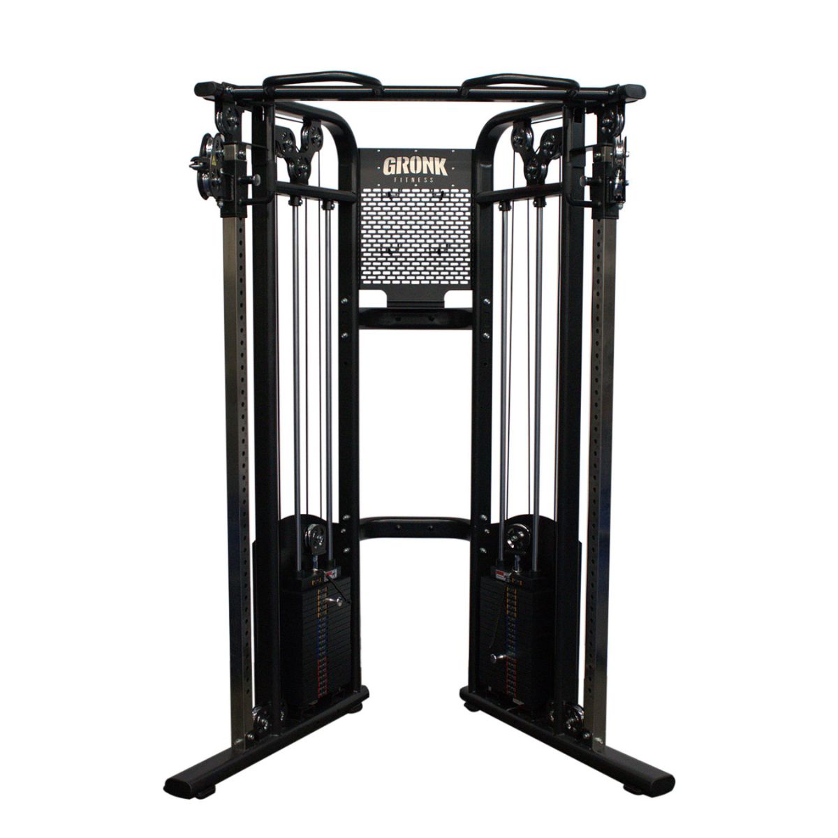 Gronk Fitness XFT Functional Trainer V2 - Discontinued Gronk Fitness Products Home Gym, Small; Single stack or a-frame double stack (functional trainer). 5 functions or less Weight_Stacks_Body-Solid
