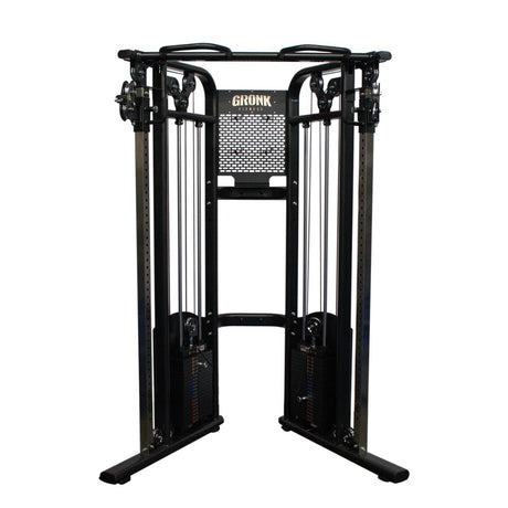 Gronk Fitness XFT Functional Trainer V2 - Discontinued Gronk Fitness Products Home Gym, Small; Single stack or a-frame double stack (functional trainer). 5 functions or less Weight_Stacks_Body-Solid