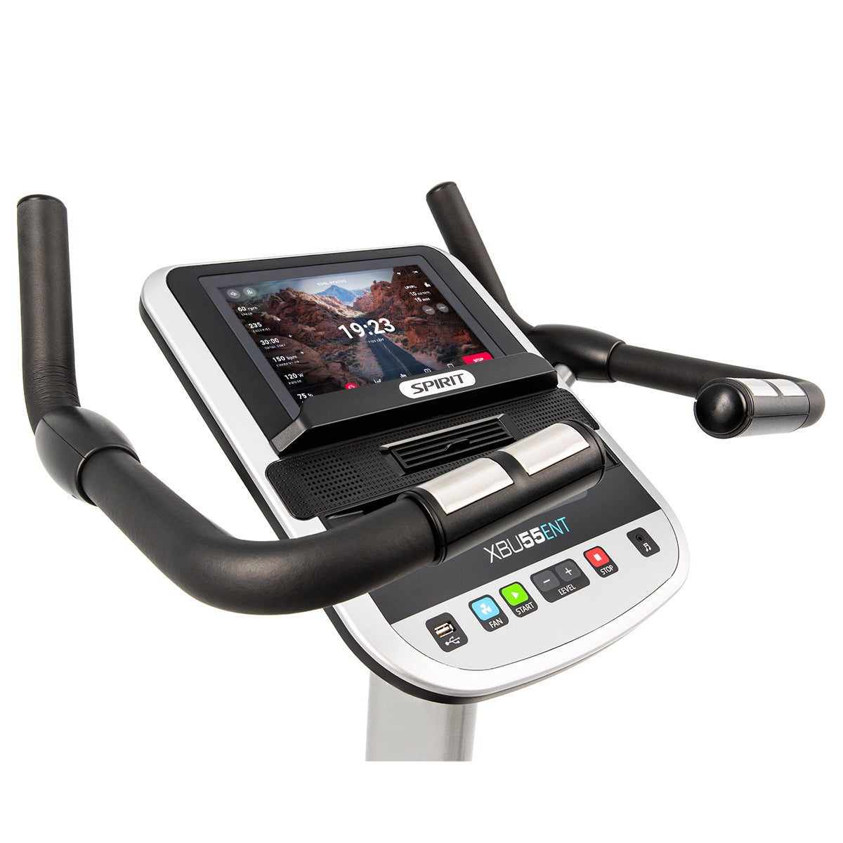 Spirit XBU55 Upright Bike - ENT Console Spirit Bike; Upright XBU55ENT_WQ_13