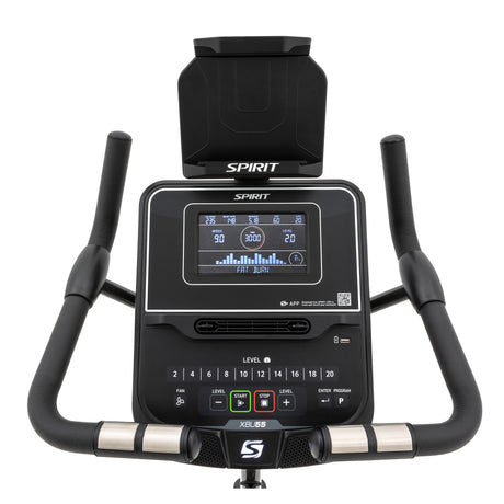 Spirit XBU55 Upright Bike - Discontinued Spirit Bike; Upright XBU55_Console_webready