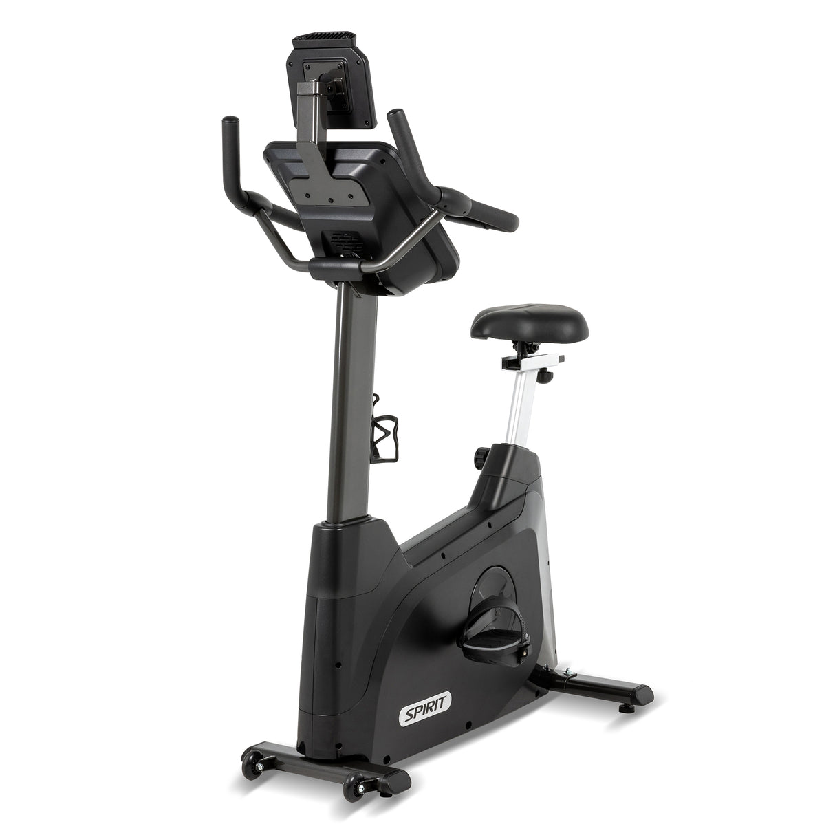 Spirit XBU55 Upright Bike - Discontinued Spirit Bike; Upright XBU55_L-F-3-4_webready