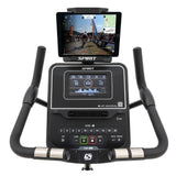 Spirit XBU55 Upright Bike - Discontinued Spirit Bike; Upright XBU55_ipad-in-the-holder_Kinomap_webready