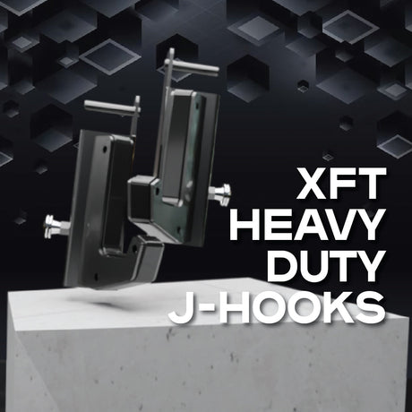 IRONAX XFT Half Rack Kit J-Hooks & Spotter Arms Ironax J-hooks, dip attachments, etc XFT_INSTAGRAM-06
