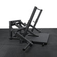 XM Fitness Belt Squat Machine XM Fitness Home Gym, Small; Single stack or a-frame double stack (functional trainer). 5 functions or less XM-FITNESS-BELT-SQUAT-MACHINE-4