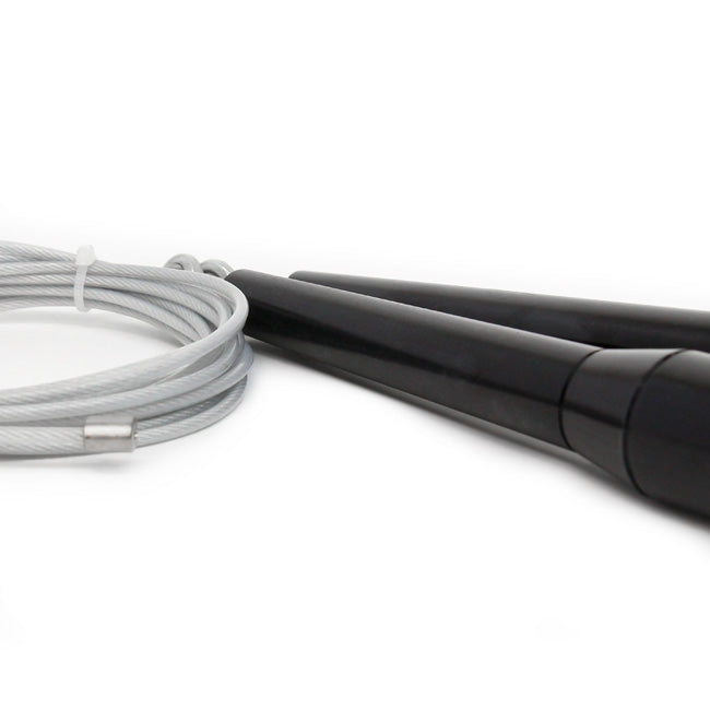 XM Fitness Revolver Aluminum Speed Jump Rope XM Fitness Aerobics; aerobic step, HR straps alum-revolver-jump-rope-details