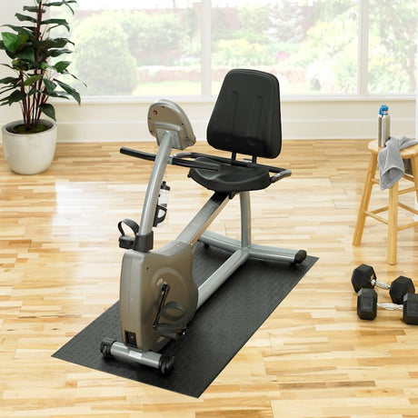 SuperMats Bike Mat 36in x 48in SuperMats Mats; padded exercise and aerobic mats bikemat_sample1