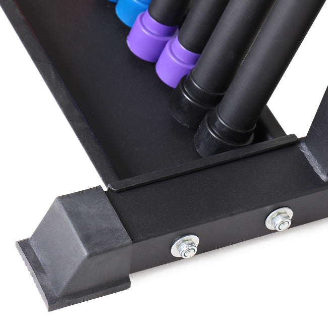 XM BodyBar Storage Rack XM Fitness Dumbell racks, power block stand, plate and bar storage, kettlebell racks, ball racks bodybar-stand-lrg-details