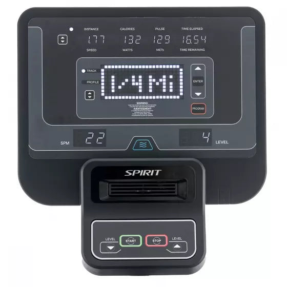 Spirit Fitness CRS800S Recumbent Stepper w/ Swivel Seat - Discontinued Spirit Steppers, recumbent steppers, Heavy , commercial crs800s_console_u8qgxfpbztk1mydn_jpg