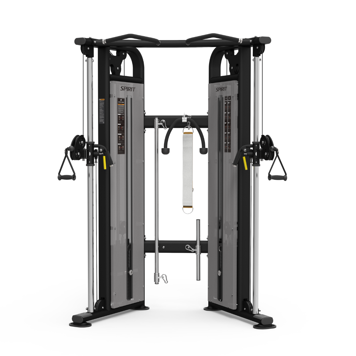 Spirit CSF-FUNT Functional Trainer - Discontinued Spirit Home Gym, Small; Single stack or a-frame double stack (functional trainer). 5 functions or less csf-funct1-1