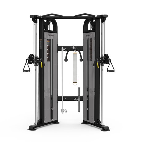 Spirit CSF-FUNT Functional Trainer - Discontinued Spirit Home Gym, Small; Single stack or a-frame double stack (functional trainer). 5 functions or less csf-funct1-1