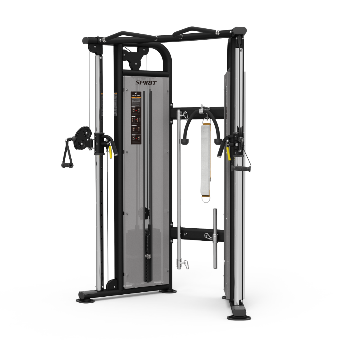 Spirit CSF-FUNT Functional Trainer - Discontinued Spirit Home Gym, Small; Single stack or a-frame double stack (functional trainer). 5 functions or less csf-funct3-3