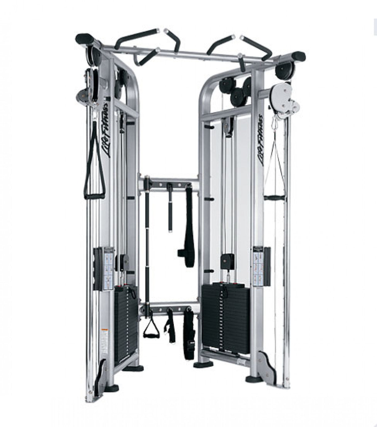 Life Fitness CMDAP Dual Adjustable Pulley Machine Life Fitness Home Gym, Small; Single stack or a-frame double stack (functional trainer). 5 functions or less dual1_1600
