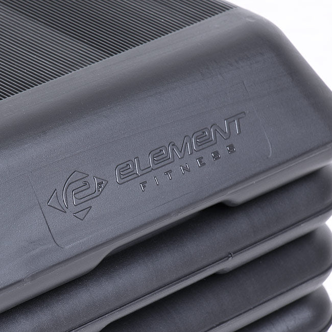 Single Step - Aerobic Stepper SET Element Fitness Aerobics; aerobic step, HR straps element-single-stepper-details