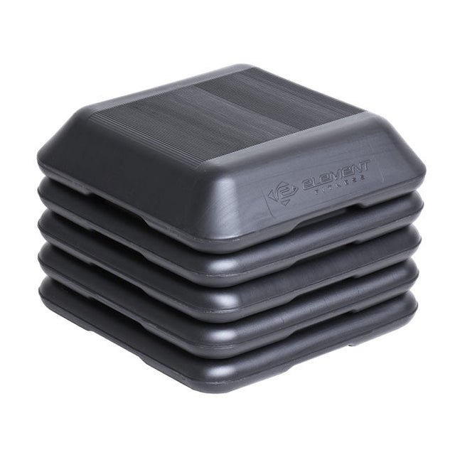 Single Step - Aerobic Stepper SET Element Fitness Aerobics; aerobic step, HR straps element-single-stepper-lrg