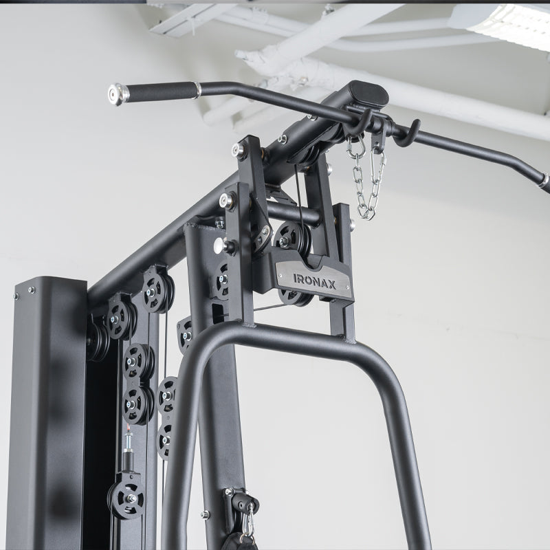 Ironax XHG Home Gym w/ 200lb Stack Ironax Home Gym, Large; additional functionality. More than 5 functions. Subject to interpretation homegym1