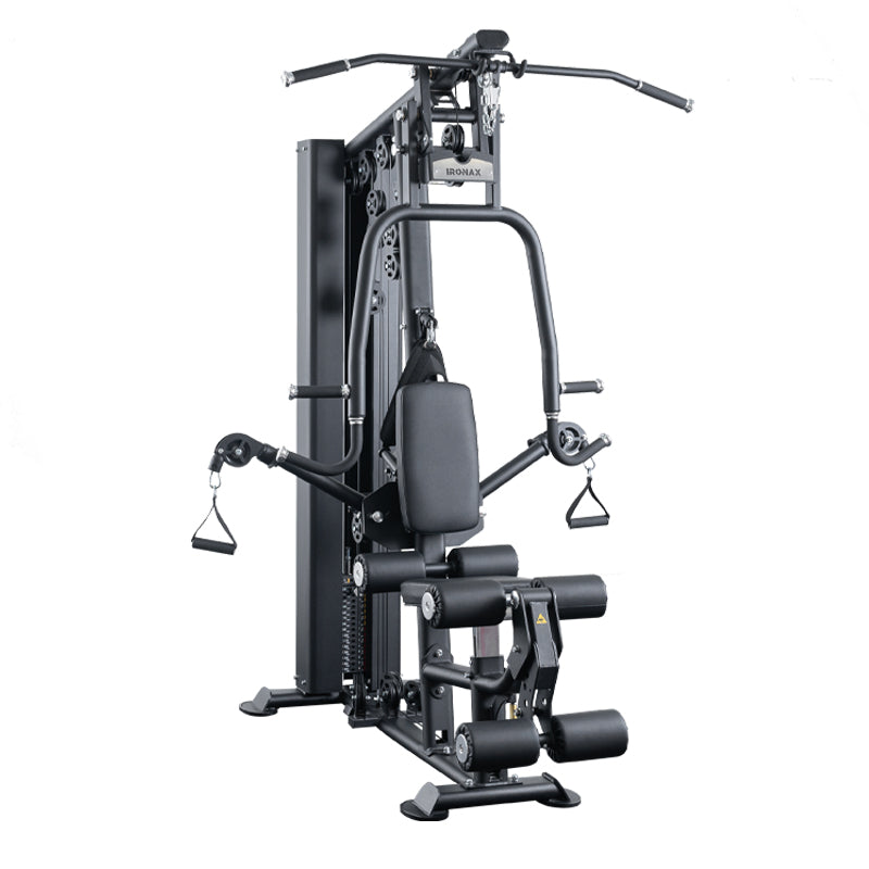 Ironax XHG Home Gym w/ 200lb Stack Ironax Home Gym, Large; additional functionality. More than 5 functions. Subject to interpretation homegym18