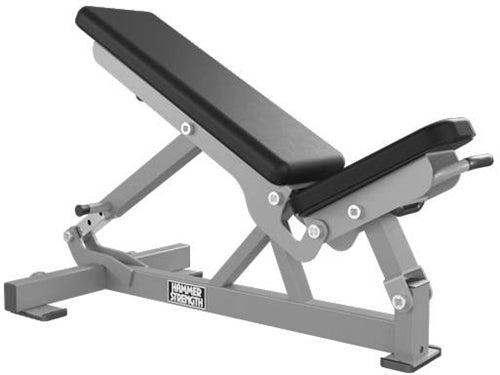 Hammer Strength Adjustable Bench Hammer Strength Bench; flat/incline/decline benches hsfwmab-2