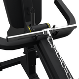 Gronk Fitness Plate Loaded Bicep / Tricep Machine - Discontinued Gronk Fitness Products Selectorized, single stack, MTS, Hammer, assembled ironax-xp-biceps_triceps-03