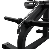 Gronk Fitness Plate Loaded Bicep / Tricep Machine - Discontinued Gronk Fitness Products Selectorized, single stack, MTS, Hammer, assembled ironax-xp-biceps_triceps-05_ceb4483d-2ab9-44b7-a529-54f4b2df42fe