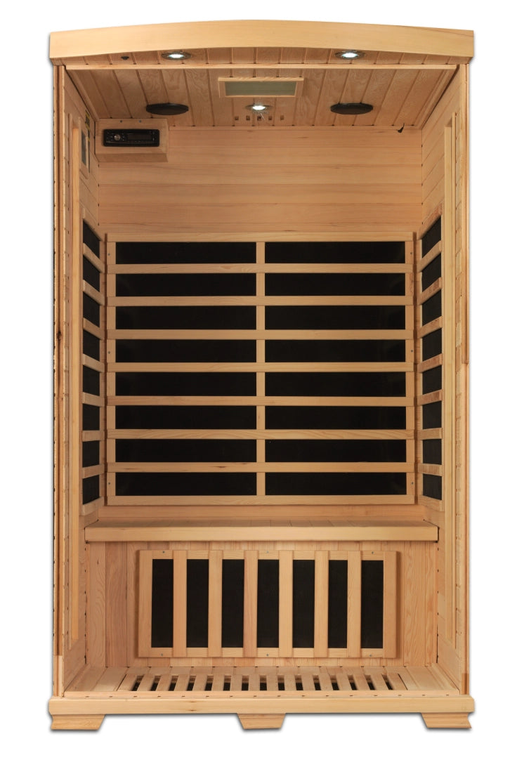 Pro 6 Amanda 2 Per Near Zero EMF FAR Infrared Sauna - Discontinued Golden Designs Recovery; foam rollers, advanced rollers, stretch and massage p6-h206-01-21