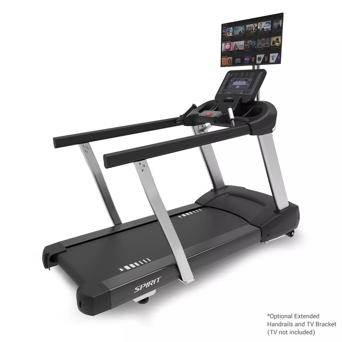 Spirit CT800 Treadmill - Discontinued Spirit Treadmill; Commercial Frame Residential r_34_rear_view_tv-2_jpg_d946353c-9a6f-4d57-8796-fbcfe11e47d4