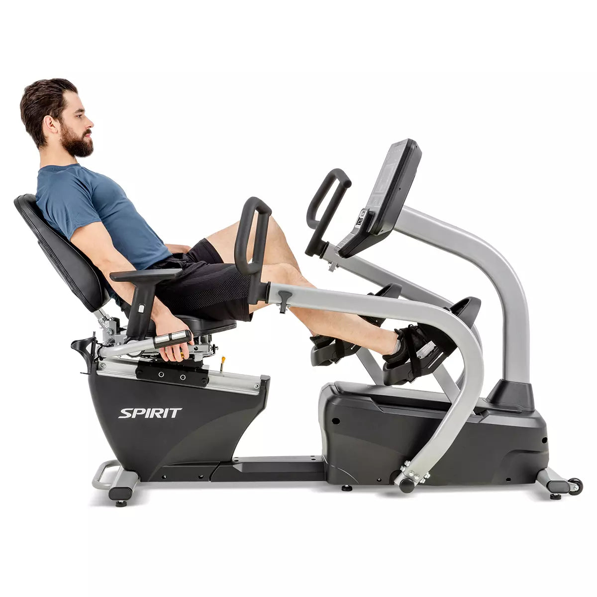 Spirit Fitness CRS800S Recumbent Stepper w/ Swivel Seat - Discontinued Spirit Steppers, recumbent steppers, Heavy , commercial recline_max__jpg