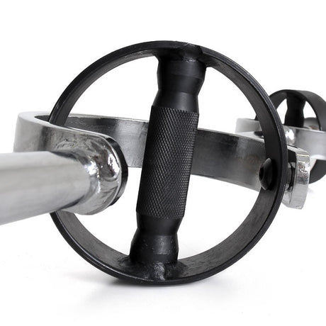 XM Fitness Universal 360 Olympic Bar XM Fitness Lifting bars, weight bars, dumbbell handles rotating-curl-bar-details