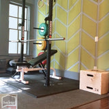 Humane 4' x 8' Shok-Lok Mat - Discontinued Humane Rubber flooring, turf, large non-padded interlocking mats and flooring shocklok