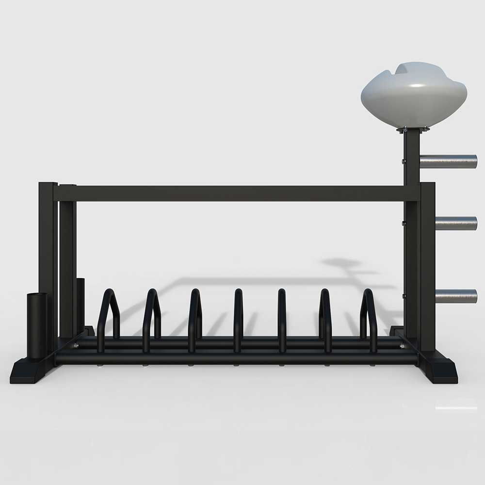 XM Cross Training Functional Storage Rack XM Fitness Dumbell racks, power block stand, plate and bar storage, kettlebell racks, ball racks storage-2