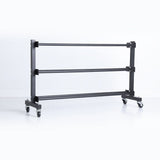 XM 3 Tier Commercial Med Ball Rack w/ wheels XM Fitness Dumbell racks, power block stand, plate and bar storage, kettlebell racks, ball racks storage-ball-rack-details1_1