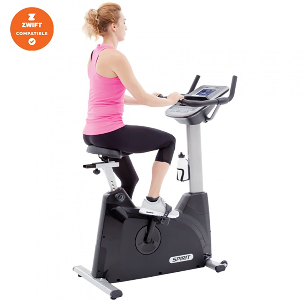 Spirit XBU55 Upright Bike - Discontinued Spirit Bike; Upright xbu55_wmodel_rtq_web_zwift_e76c5d17-8f21-4b4b-b97d-91de77d71b13