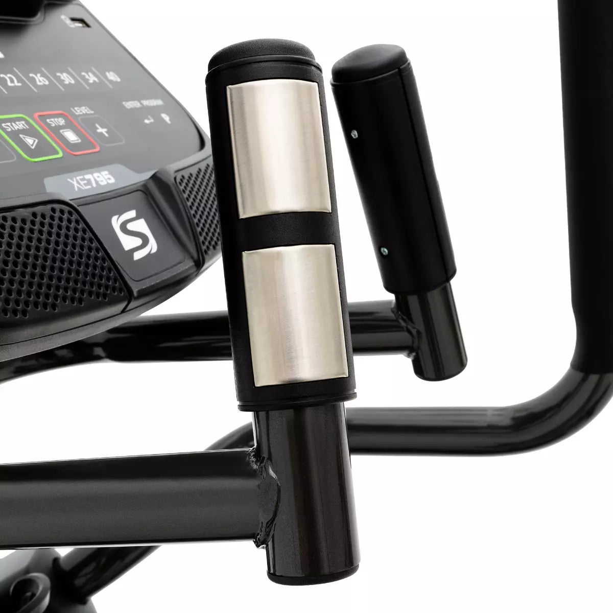 Spirit Fitness XE795 Light Commercial Elliptical Spirit Elliptical, ARC, Zero Runner, Seated Elliptical xe795_webready_xe795_hr_sensors_left_1_jpg