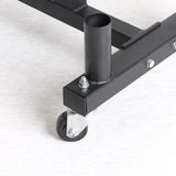 XM Fitness Olympic Bumper Plate Holder XM Fitness Dumbell racks, power block stand, plate and bar storage, kettlebell racks, ball racks xm-bumper-storage-details