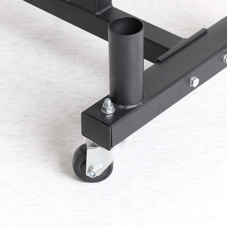 XM Fitness Olympic Bumper Plate Holder XM Fitness Dumbell racks, power block stand, plate and bar storage, kettlebell racks, ball racks xm-bumper-storage-details