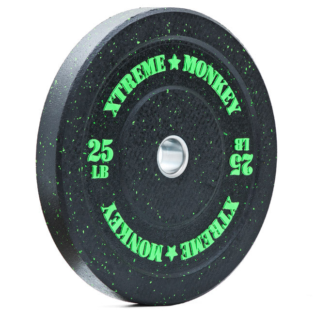 XM Fitness Crumb Rubber Bumper Plates XM Fitness Variant(s) - LBWeight xm-crumb-rubber-25-lrg