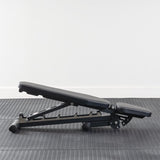 XM FID Folding Bench XM Fitness Bench; flat/incline/decline benches xm-fid-folding-bench-side-folded