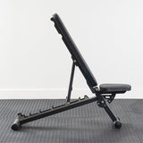 XM FID Folding Bench XM Fitness Bench; flat/incline/decline benches xm-fid-folding-bench-side-position-1