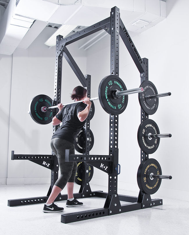 XM Fitness Rig Half Rack XM Fitness Half rack, power rack or cage, smith, smith add-on xm-halfrack-details-5