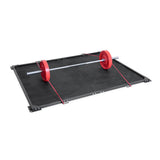 XM Fitness Power Lifting Platform XM Fitness Platform xm-liftingplat-frame-rubber-withweights