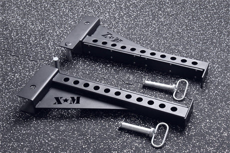 XM Fitnes Spotter Arms For Rigs XM Fitness J-hooks, dip attachments, etc xm-safety-arms-on-ground_0fc7a457-699c-4a0a-8579-2414e1142fd7