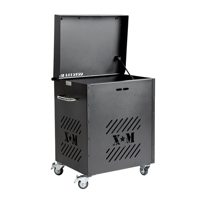 XM Fitness Storage Box XM Fitness Dumbell racks, power block stand, plate and bar storage, kettlebell racks, ball racks xm-storage_box-open