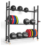 XM Fitness Crossbox Storage Racking System XM Fitness Dumbell racks, power block stand, plate and bar storage, kettlebell racks, ball racks xtreme-monkey-crossbox-storage-racking-system-accessories