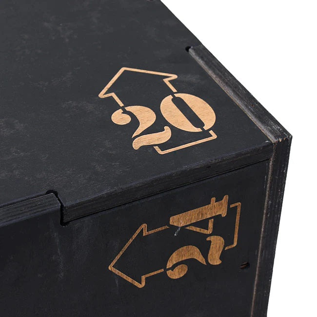 XM Wood Plyo Box Black XM Fitness Balance and stability; bosu, swiss, plyo-box 005