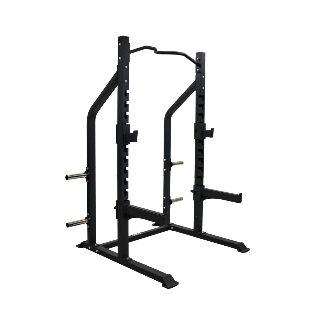 TKO 7FT Half Rack - Black TKO Half rack, power rack or cage, smith, smith add-on 3